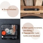 Wall Clock Battery Operated - Image 5