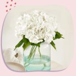 21In White Artificial Hydrangea Flowers 5 Pcs Fake Hydrangea Silk Flowers for Wedding Centerpieces Bouquets DIY Floral Decor Home Decoration with Stems - Image 6