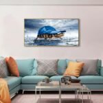 Lovely Sea Turtle Picture Canvas Wall Art - Image 6
