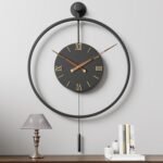 30.7×20 Inch Large Modern Decorative Wall Clock