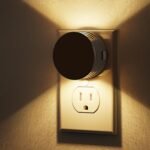 Night Lights Plug into Wall [2 Pack], Dusk to Dawn Sensor Nightlight, Brightness Adjustable, 3000K Soft White, Dimmable Plug in Night Light for Bedroom, Hallway, Stairs, Kitchen