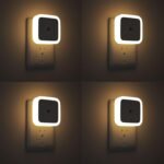 Sujeet Night Light, Night Lights Plug into Wall 4-Pack, Nightlight Plug in Night Lights, Dusk to Dawn Night Lamp Led Night Light for Bedroom, Bathroom, Hallway Warm White