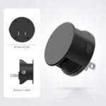 Night Lights Plug into Wall [2 Pack], Dusk to Dawn Sensor Nightlight, Brightness Adjustable, 3000K Soft White, Dimmable Plug in Night Light for Bedroom, Hallway, Stairs, Kitchen - Image 6