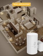 LED Night Light Plug in, Night Lights Plug into Wall, Light Sensor, 0-100LM, Soft White 3000K, Dimmable Night Light, Modern Nightlight for Hallway Bedroom Stairway, 2 Pack - Image 7