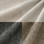 MIULEE Pack of 4 Couch Throw Pillow Covers 18x18 Inch Neutral Soft Decorative Chenille Pillow Covers Farmhouse Boho Cushion Covers for Mid Century Modern Home Decor Sofa Bedroom Living Room - Image 2