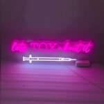 Lets TOX about it, Neon Lights Signs, Botox Sign, Botox Neon Sign, Med Spa Art Decorations, Medspa Décor, Plastic Surgery Office Art Size:H7 x W25inches - Image 3