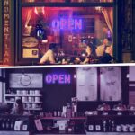 LED Open Sign for Business, 30"x10" Dimmable Brightness Large Electric Light Up Sign, Hanging Installation for Store, Bar, Pub, Hotel, Restaurant, Salon, Red and Blue - Image 4