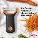 Stainless Steel Good Grips Prep Julienne Y-Peeler, Black, 4.2"W x 8"H - Image 5
