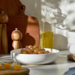 8.3" Pasta Bowls Set of 4, 34 oz Ceramic Salad Bowls, White Serving Plate, Wide and Shallow Bowl for for Fruits, Noodle, Dinner, Housewarming Wedding Christmas Dishwasher and Microwave Safe - Image 6