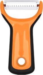 Stainless Steel Good Grips Prep Julienne Y-Peeler, Black, 4.2"W x 8"H - Image 7