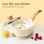 Ceramic Cookware Sets, Pots and Pans Set Non stick, 14-Piece Induction Cookware, Non toxic Healthy Non Stick Kitchen Cooking Set, with Frying Pans Set, PFAS PTFE PFOA PFOS Free - Image 7