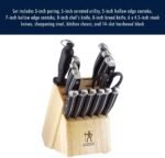 Premium Quality 15-Piece Knife Set with Block, Razor-Sharp, German Engineered Knife Informed by over 100 Years of Masterful Knife Making, Lightweight and Strong, Dishwasher Safe - Image 9